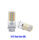 12 Volts - T25 Led - 3157 - Dual Color - white & Yellow - D21*53mm - 3157-54L-WY - AZLED